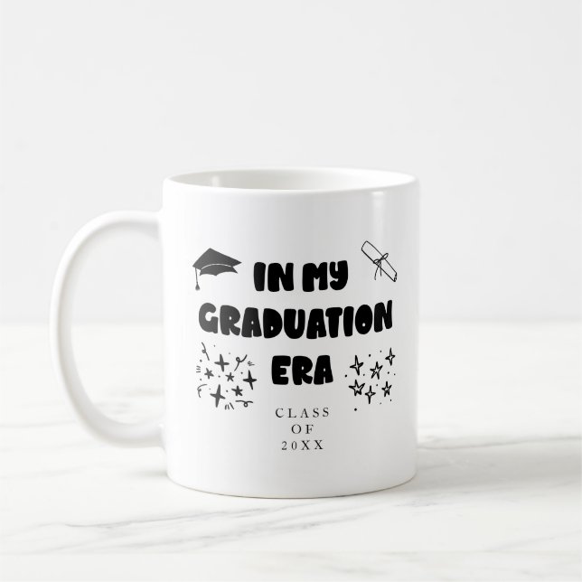 In My Graduation Era Funky Coffee Mug (Left)