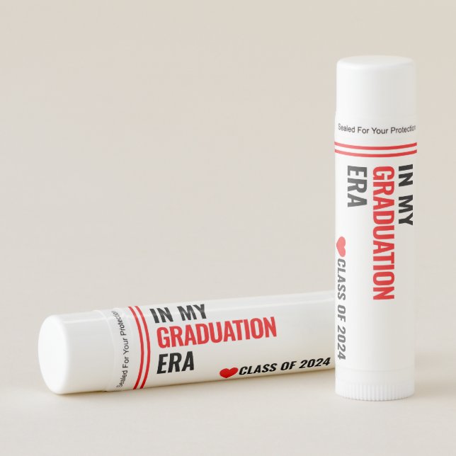 In My Graduation Era Taylor Inspired Party Favor Lip Balm (Front)