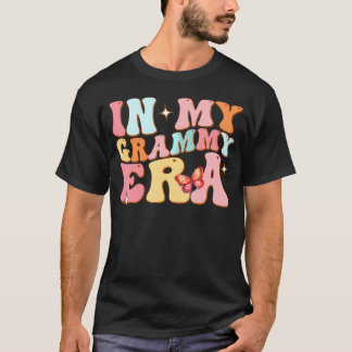 In My Grammy Era Lover Groovy Mom Mother's Day     T-Shirt