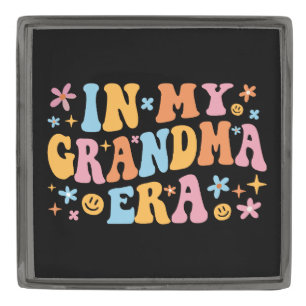 In My Grandma Era I Gunmetal Finish Lapel Pin