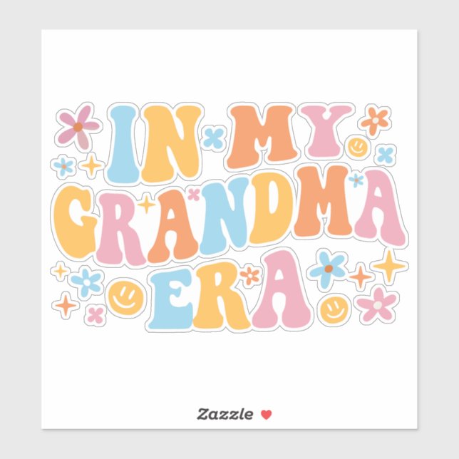 In My Grandma Era I Sticker (Sheet)