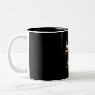 In My Head I Want To Go Windsurfing Two-Tone Coffee Mug