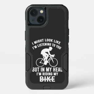 In my head riding my bike T-Shirt iPhone 13 Case