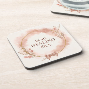 In My Healing Era Elegant Self Love Coaster