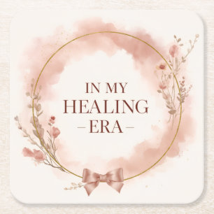 In My Healing Era Elegant Self Love Stone Coaster