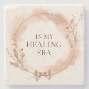 In My Healing Era Elegant Self Love Stone Coaster