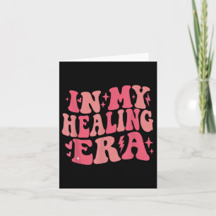 In My Healing Era Groovy Mental Health Awareness M Card