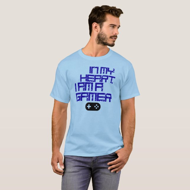 In My Heart, I Am A Gamer T-Shirt Satoru Iwata Zazzle