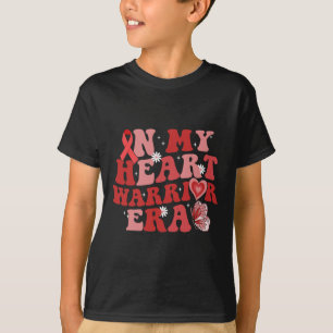 In My Heart Warrior Era Chd Heart Disease Awarenes T-Shirt