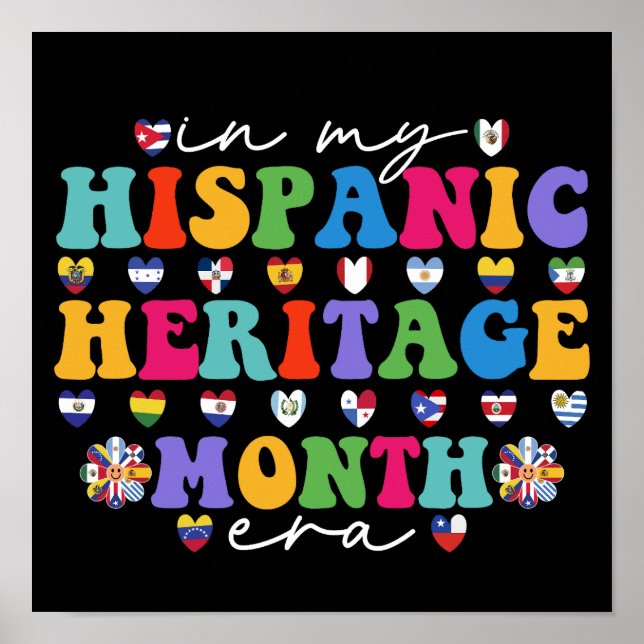 In My Hispanic Heritage Month Era  Poster (Front)