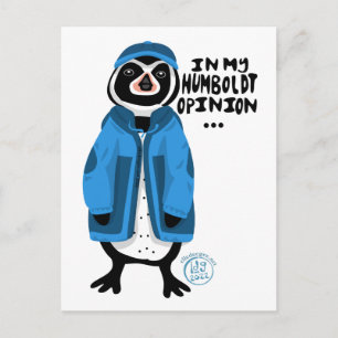 In my Humboldt opinion... Penguin  Holiday Postcard