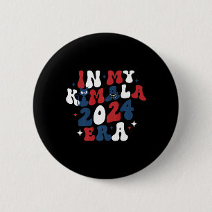 In My Kamala 2024 Era Kamala Harris Election Men W Button