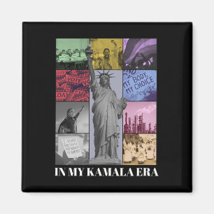 In My Kamala Era Kamala 2024 Era Kamala Harris Ele Magnet