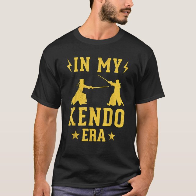 In My Kendo Era Japanese Martial Arts Passion T Sh T-Shirt (Front)