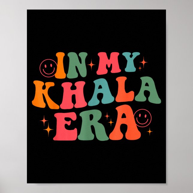 In My Khala Era Baby Pregnancy Announcement For Au Poster (Front)