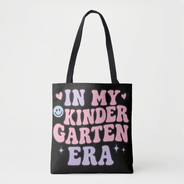 In my kindergarten era design tote bag (Front)