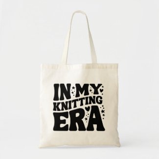 In My Knitting Era Tote Bag