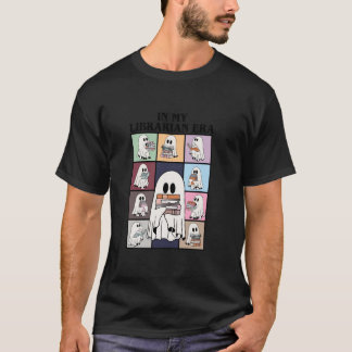 In My Librarian Era Funny Ghost Read Books In Hall T-Shirt