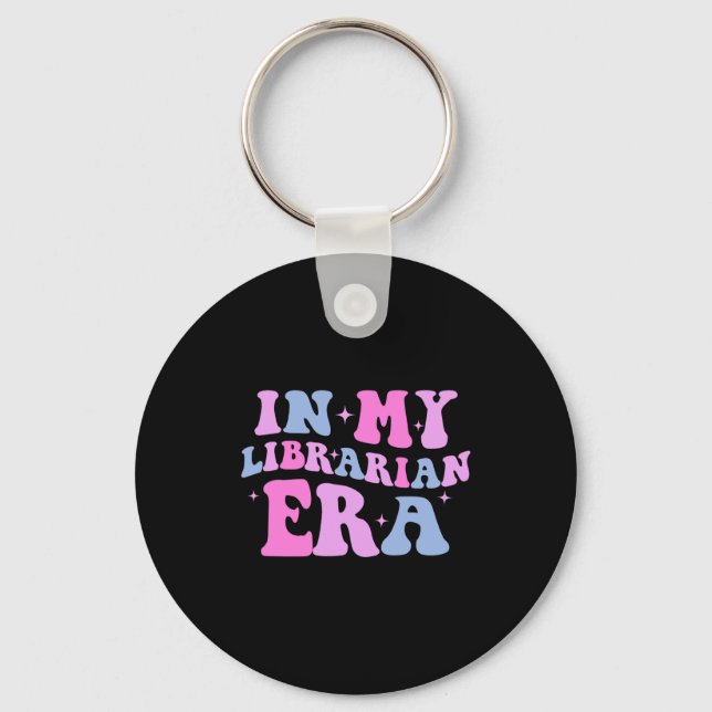 In My Librarian Era  Keychain (Front)