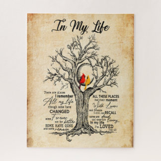 In My Life |I Remember All My Life All These Place Jigsaw Puzzle