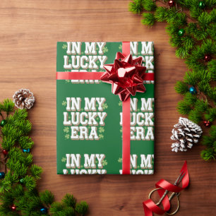 In My Lucky Era Saint Patrick's Day Family Gift Wrapping Paper