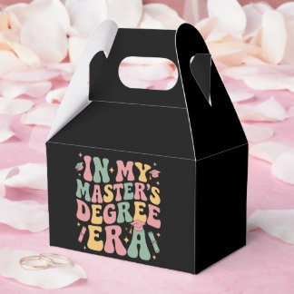 in My Master's Degree Era Graduation Master Degree Favor Boxes