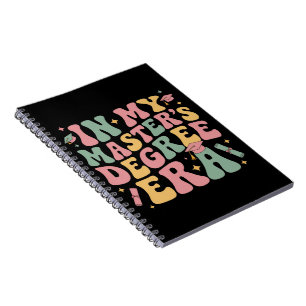 in My Master's Degree Era Graduation Master Degree Notebook