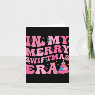 In My Merry Swiftmas Era Christmas Tree Snowflake Card