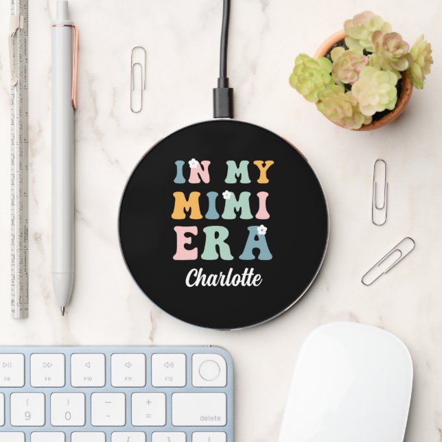 In my mimi era grandma gigi Mothers Day Gift Wireless Charger (Desk)