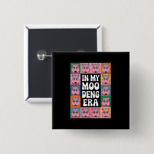 In My Moo Deng Era Moo Deng Hippo Lover Button