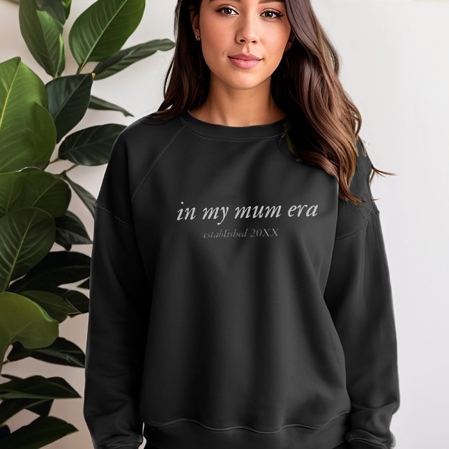 In My Mum Era Custom Mom Crewneck Jumper Sweatshirt (In My Mum Era Custom Mom Crewneck Jumper Sweatshirt)