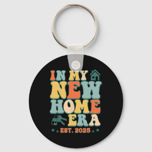 In My New Home Era, Funny New Homeowner Est. 2025 Keychain