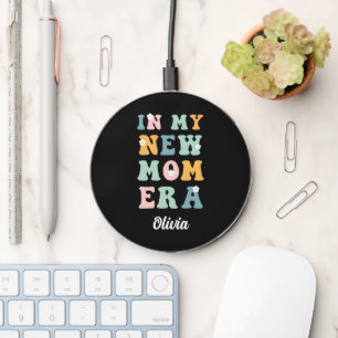 In my new mom era first mothers day gift wireless charger