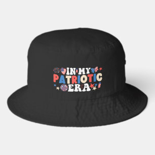 In My Patriotic Era Funny American 4th Of July Bucket Hat