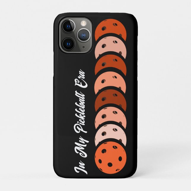 In My Pickleball Era – Orange Vibes Design Case-Mate iPhone Case (Back)
