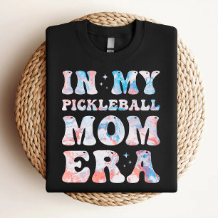 In My Pickleball Mom Era Colorful Pickleball Mom T-Shirt