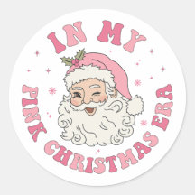 In My Pink Christmas Era Stickers