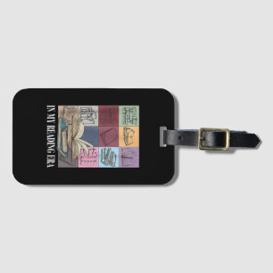 In My Reading Era Bookish Book Lover Luggage Tag
