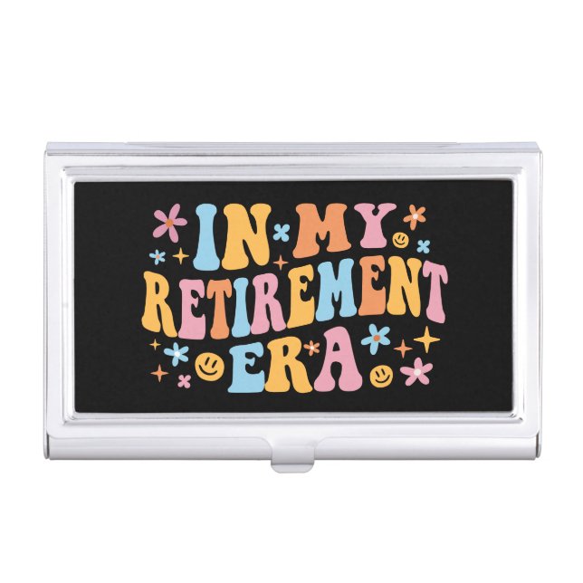 In My Retirement Era I Business Card Case (Front)