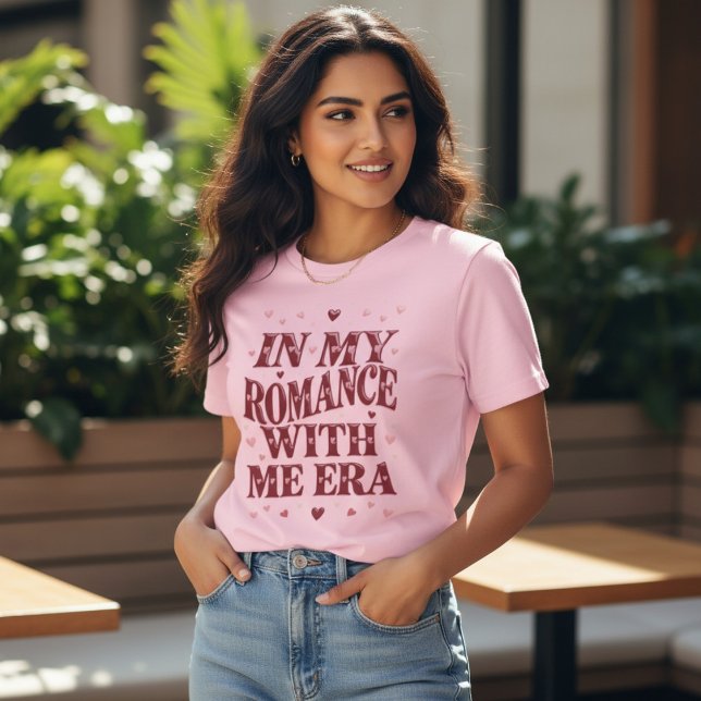 In My Romance With Me Era Retro Valentine's Day  T-Shirt (Creator Uploaded)