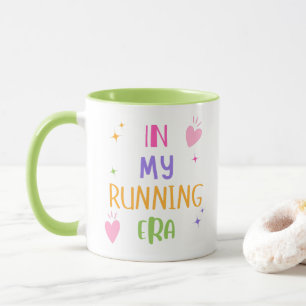 In My Running Era Shirt Funny Runner Gifts Mug