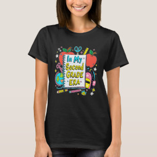 In My Second Grade Era Teacher Kids 2nd Grade Back T-Shirt
