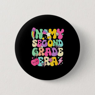 In My Second Grade Era Teachers Women Back To Scho Button