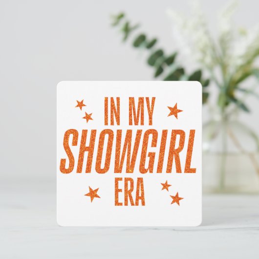 In My Showgirl Era (Standing Front)