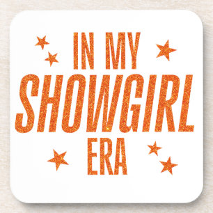 In My Showgirl Era Beverage Coaster