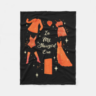 In My Showgirl Era Groovy Outfit Women Girls  Fleece Blanket