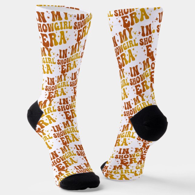 In My Showgirl Era Life of A Daughter Socks (Angled)