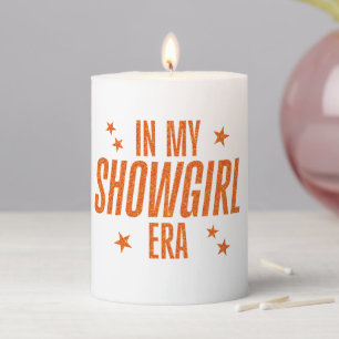 In My Showgirl Era Pillar Candle