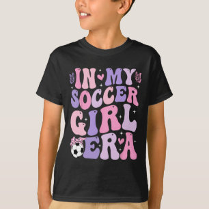 In My Soccer Girl Era Retro Groovy Soccer Girl _2 T-Shirt