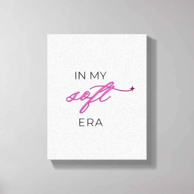 In My Soft Era - Wall Art Canvas  (Front)